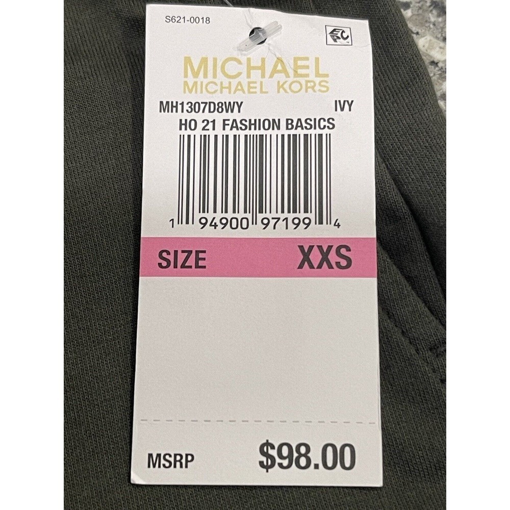 Michael Kors Juniors size XXS Green pants MSRP $98 - Picture 6 of 6